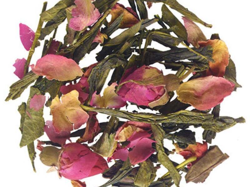 green tea rose