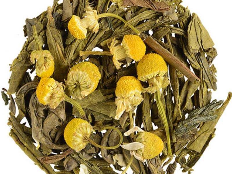 πράσινο τσάι χαμομήλι